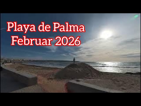 Stroll along Playa de Palma, February 2026 #Mallorca