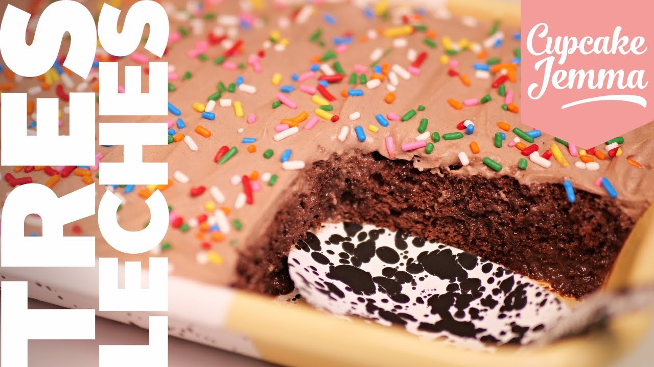 Chocolate Tres Leches Recipe Cupcake Jemma Channel