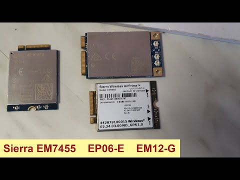 Тест и обзор LTE модемов EM7455 , EP06-E , EM12-G