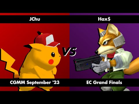 JChu ( Pikachu ) vs Hax$ ( Fox ) - [ EC Grand Finals ]