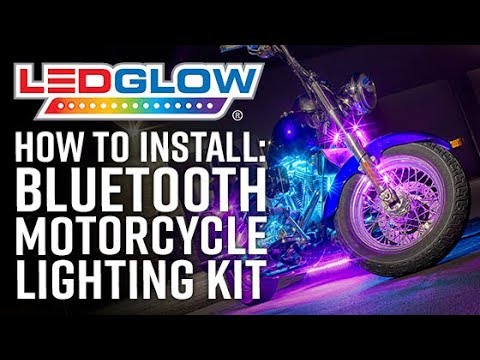 LEDGlow | How to Install An Advanced Million Color LED Bluetooth Motorcycle Lighting Kit