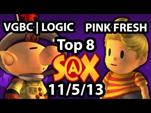 S@X Weekly - VGBC | Logic (Olimar) Vs. Pink Fresh (Lucas) SSBB Winners Finals - Smash Bros. Brawl