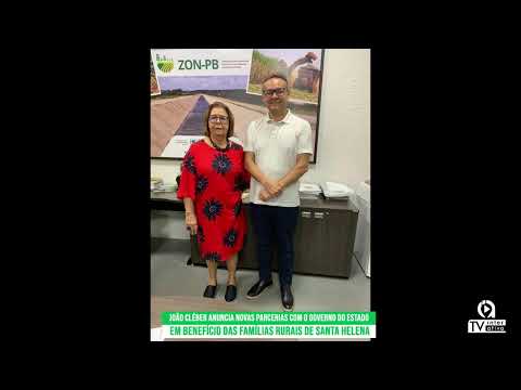 João Cléber anuncia parcerias com Governo do Estado em benefício das famílias rurais de Santa Helena