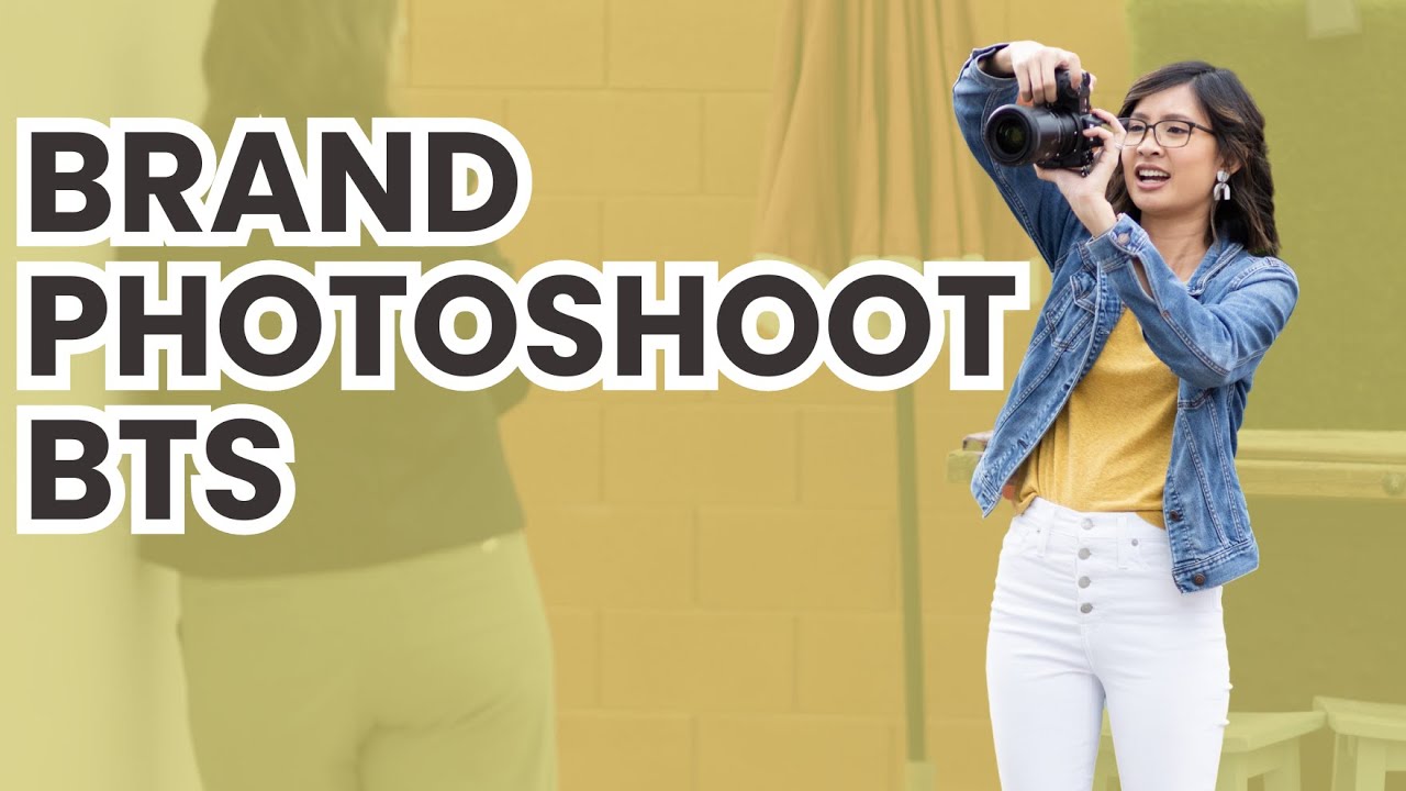 How to photograph a personal brand portrait session