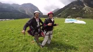 DFT7 - Anniversaire d'Isabelle autour des parapentes à Pralognan-La-Vanoise