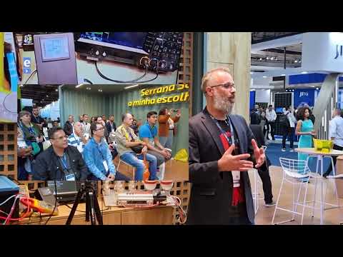 Teste prático ao vivo na Intersolar 2023 com Inversor Off Grid Híbrido 1.000 W | EA #17