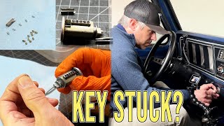 How To Remove & Clean 1970 Ford Ignition Lock Cylinder