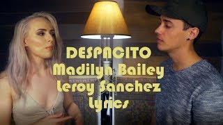 DESPACITO Beautiful Cover by Madilyn Bailey &  Leroy Sanchez Lyrics