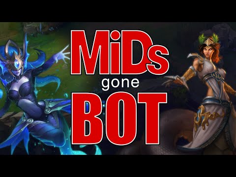 Taking my Syndra and Cass to the bot lane in Masters