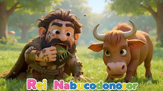 O Rei Nabucodonosor Comeu Capim | História Bíblica Infantil em Música