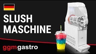 Slush-Maschine - 10 Liter - 400 Watt - Weiß