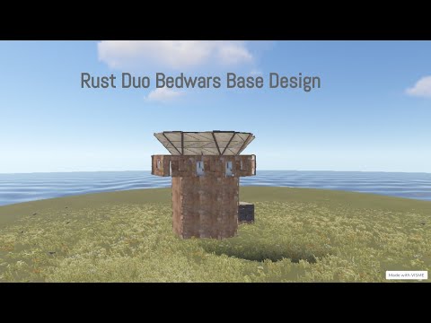 Rust DUO Bedwars Base Design