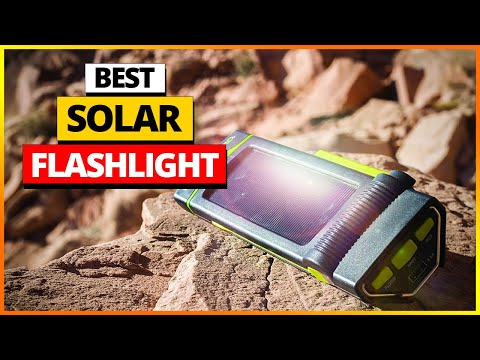 Best Solar Flashlight Reviews 2022 [Top Products]