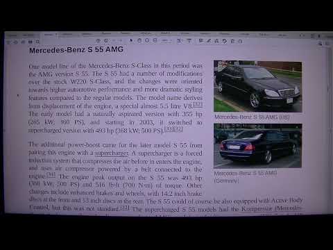 MongoTV_8847 - LOOKING AT GAMER PC HARDWARE - Part 1139 - Mercedes-Benz S-Class - W220
