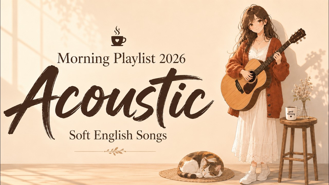 Morning Acoustic Playlist 2026 ☕ Soft English Songs for Coffee & Relaxing
