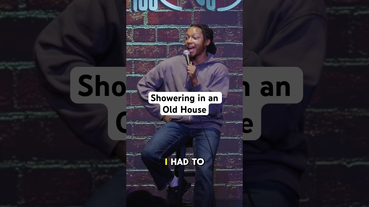 Showering in an old house