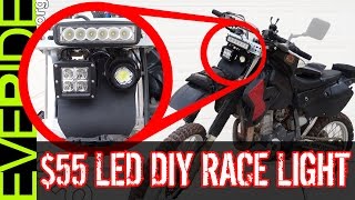 How to Install the $55 Super Bright LED Dirt Bike Headlight Mod o#o