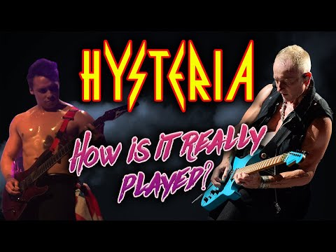 DEFINITIVE DEF LEPPARD: HYSTERIA - How is it really played?