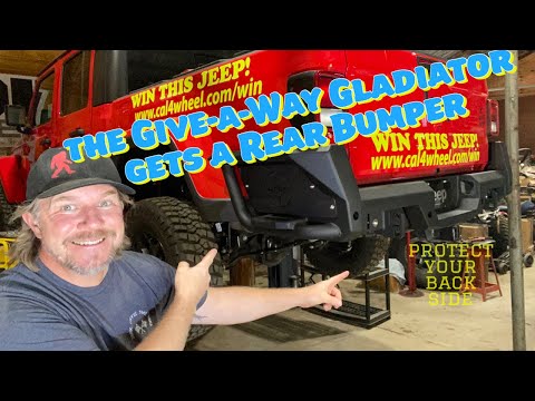 Dirt Daily. Adding a Fab Fours rear Bumper to a Jeep Gladiator