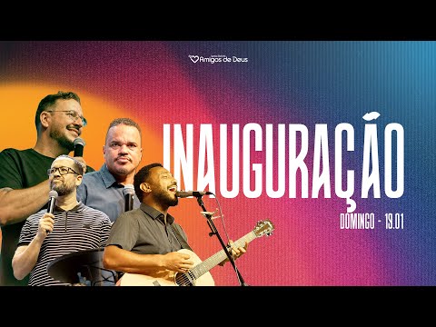 Inauguração novo Templo - Pr. Felipe Vilela, Eli Soares, Pr. Ronaldo Santos