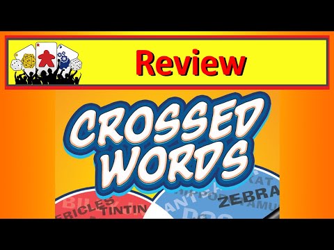 Crossed Words Board Game Review