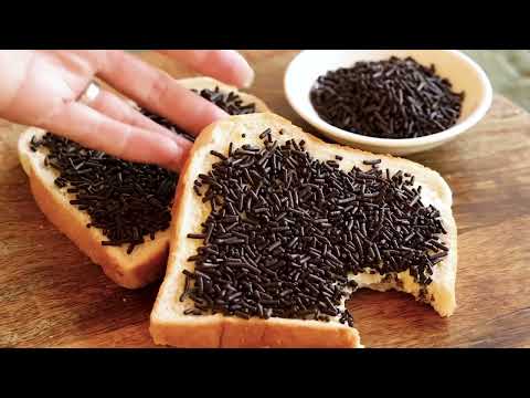 Hagelslag Chocolate Sprinkle Bread - Fun Breakfast Treat!