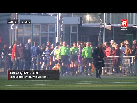 Samenvatting bekerfinale Xerxes/DZB - ARC (vrijdag 2 juni)