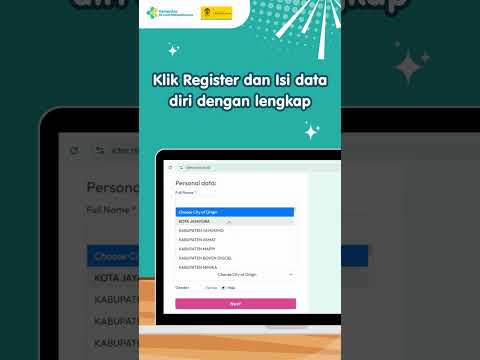 Tutorial daftar akun di Website ICTEC