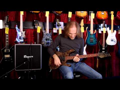 Suhr Modern Buckeye Burl with Bogner Atma 1x12 Combo Amplifier