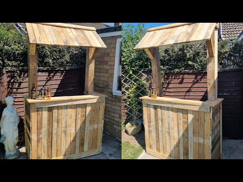 Garden Pallet Bar : 10 Steps (with Pictures) - Instructables