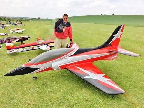 ELITE AEROSPORTS HAVOC 3.45mtr RC TURBINE SPORTS JET - MIKE AT MEMORIAL FLY-IN - 2018
