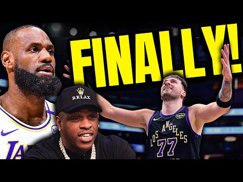 LeBron James Officially BENT THE KNEE To Luka Doncic