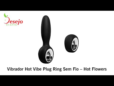 Vibrador Hot Vibe Plug Ring Sem Fio – Hot Flowers