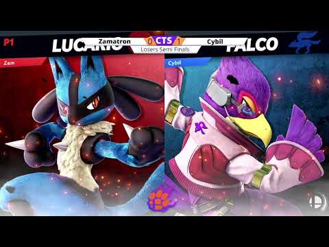 Clocktower Smash 74 - Losers Semis - Zamatron (Lucario) vs. Cybil (Falco) - SSBU