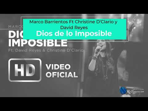 Dios de lo imposible - Marcos Barrientos Ft CDC y David Reyes - Db - 70BPM