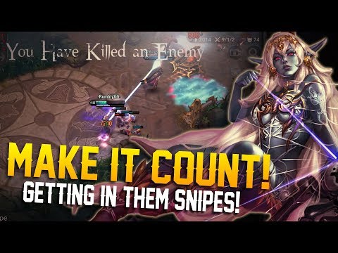 MAKE THE SHOT COUNT!! Vainglory 5v5 Gameplay - Kestrel |WP| Top Lane Gameplay