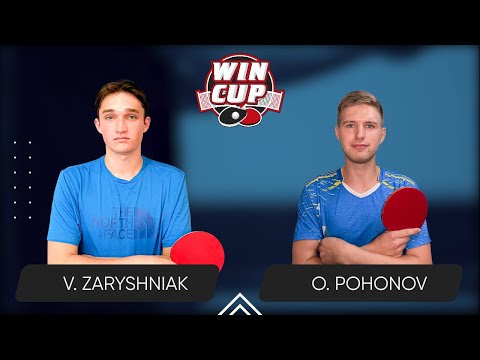 00:15 Vadym Zaryshniak - Oleksandr Pohonov West 6 WIN CUP 11.12.2023 | TABLE TENNIS WINCUP