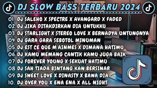 Download lagu DJ SLOWBASS TERBARU 2024 || DJ SALEHO X SPECTRE X AVANGARD X FADED || DJ JIKA DITAKDIRKAN DIA UNTUKU mp3