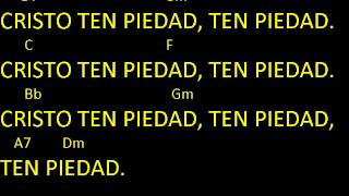 CANTOS PARA MISA - SEÑOR TEN PIEDAD 9 - LETRA Y ACORDES Acordes - Chordify