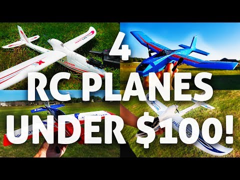 4 FUN & CHEAP RC Planes Under $100!