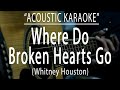 Where do broken hearts go - Whitney Houston (Acoustic karaoke)