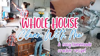 WHOLE HOUSE CLEAN WITH ME 2024 | CLEANING MOTIVATION | HOMEMAKING MOTIVATION