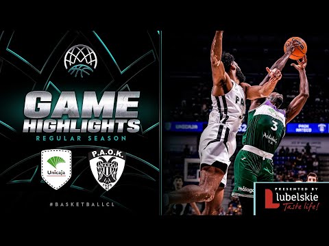 Unicaja v PAOK mateco | Week 5 | Highlights - Basketball Champions League 2022/23