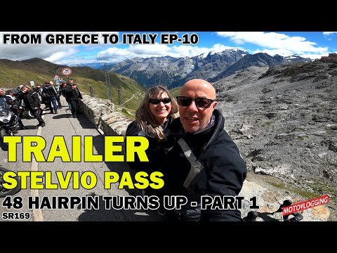 STELVIO PASS BY MOTORCYCLE AUGUST 2021 - TRAILER