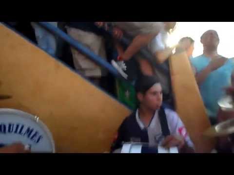 "Entrada de Indios Kilmes en la bombonera - febrero 2013" Barra: Indios Kilmes &bull; Club: Quilmes