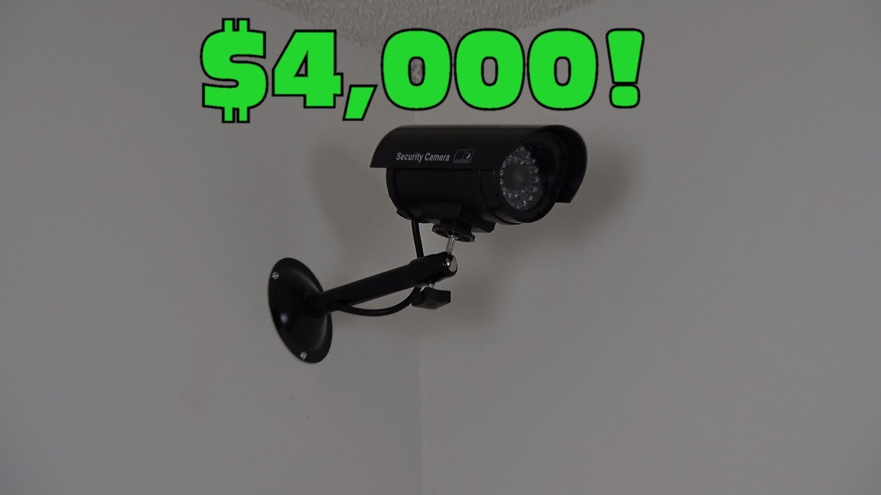 WALI Bullet Surveillance Security with night vision - review - fake - dummy camera