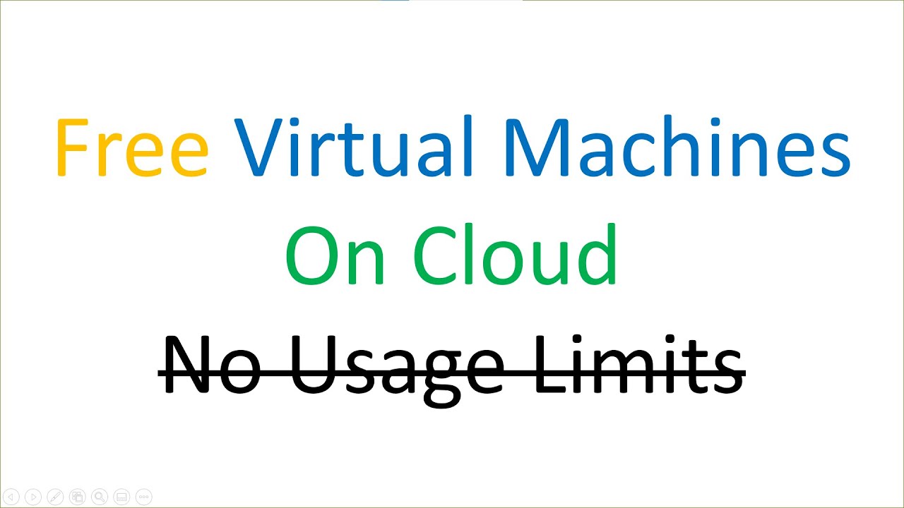 Always Free Virtual Machines in Cloud