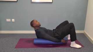 Pro Men's Fitness Leeds: How Use The Foam Roller: Chest Stretch