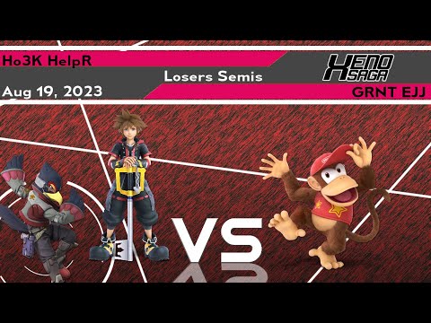 Xenosaga XLVIII Losers Semis - HelpR (Sora, Falco) vs EJJ (Diddy) - Smash Ultimate