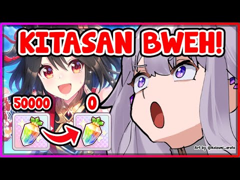 Biboo also whaling in Uma Musume after she learns Kaela spent 60k Carats